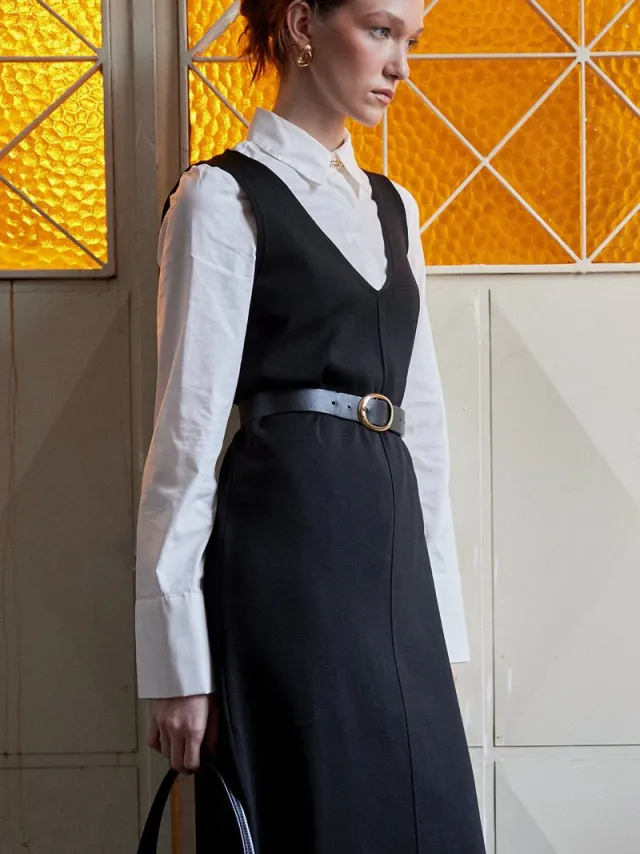 TOUCHÉ PRIVÉ Gebreid gilet - Zwart - Dames