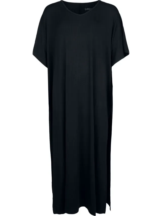Gothicana Midi-jurk - Dames Zwart