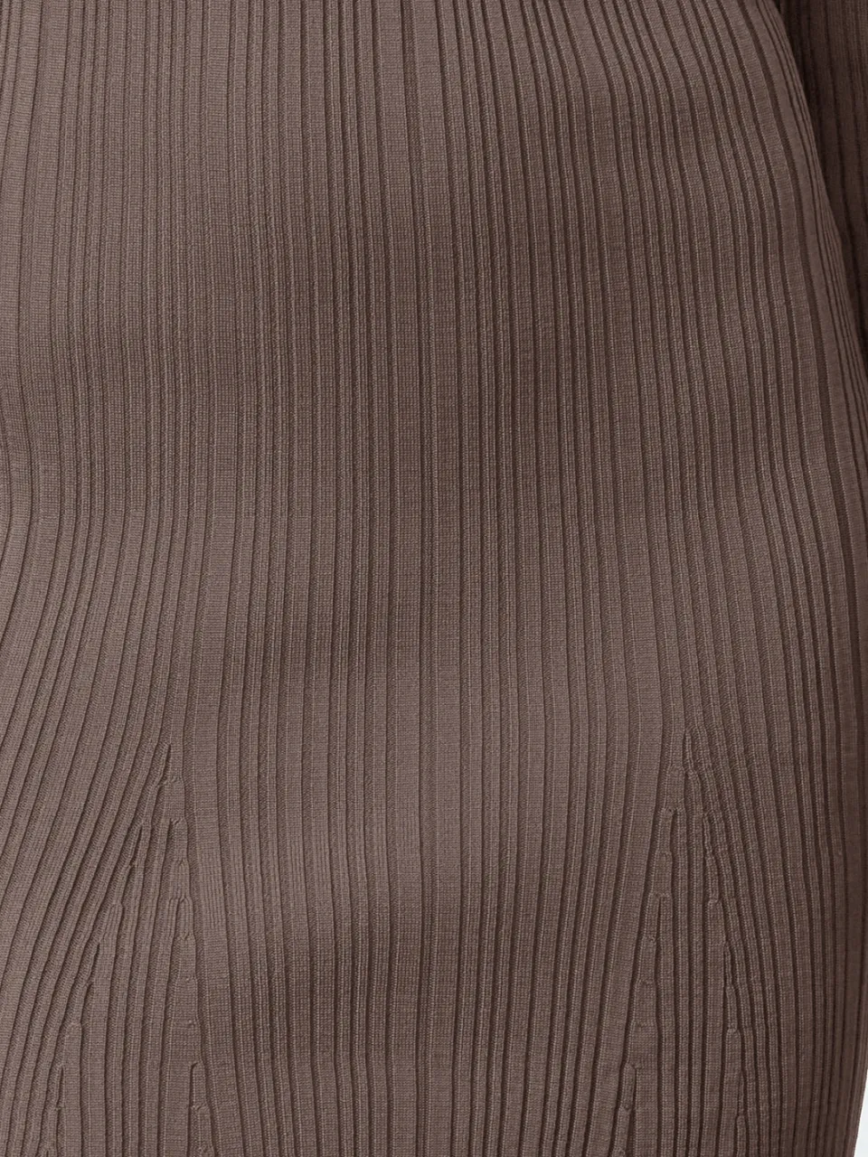 Trendyol TRENDYOLMİLLA Dames Beige Effen Midi Lang Avond / Dagelijks Bodycon Jurken, foto 2