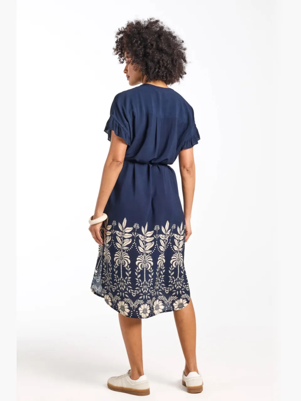 Didi blousejurk donkerblauw, foto 4