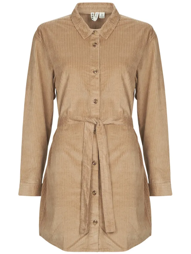 Roxy Korte Jurk Roxy WAVY LIGHTS Bruin