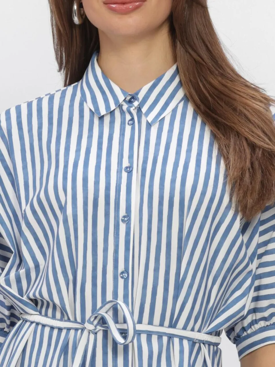 JAPAN TKY Dames Jurken Ywa Dessin - Blauw, foto 4