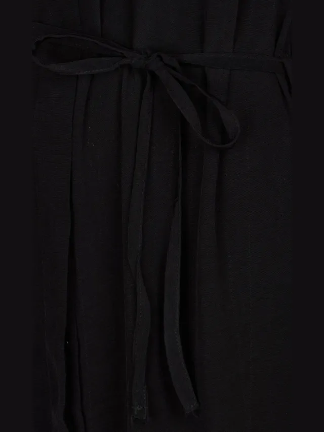 Miss Etam midi blousejurk - zwart, foto 2