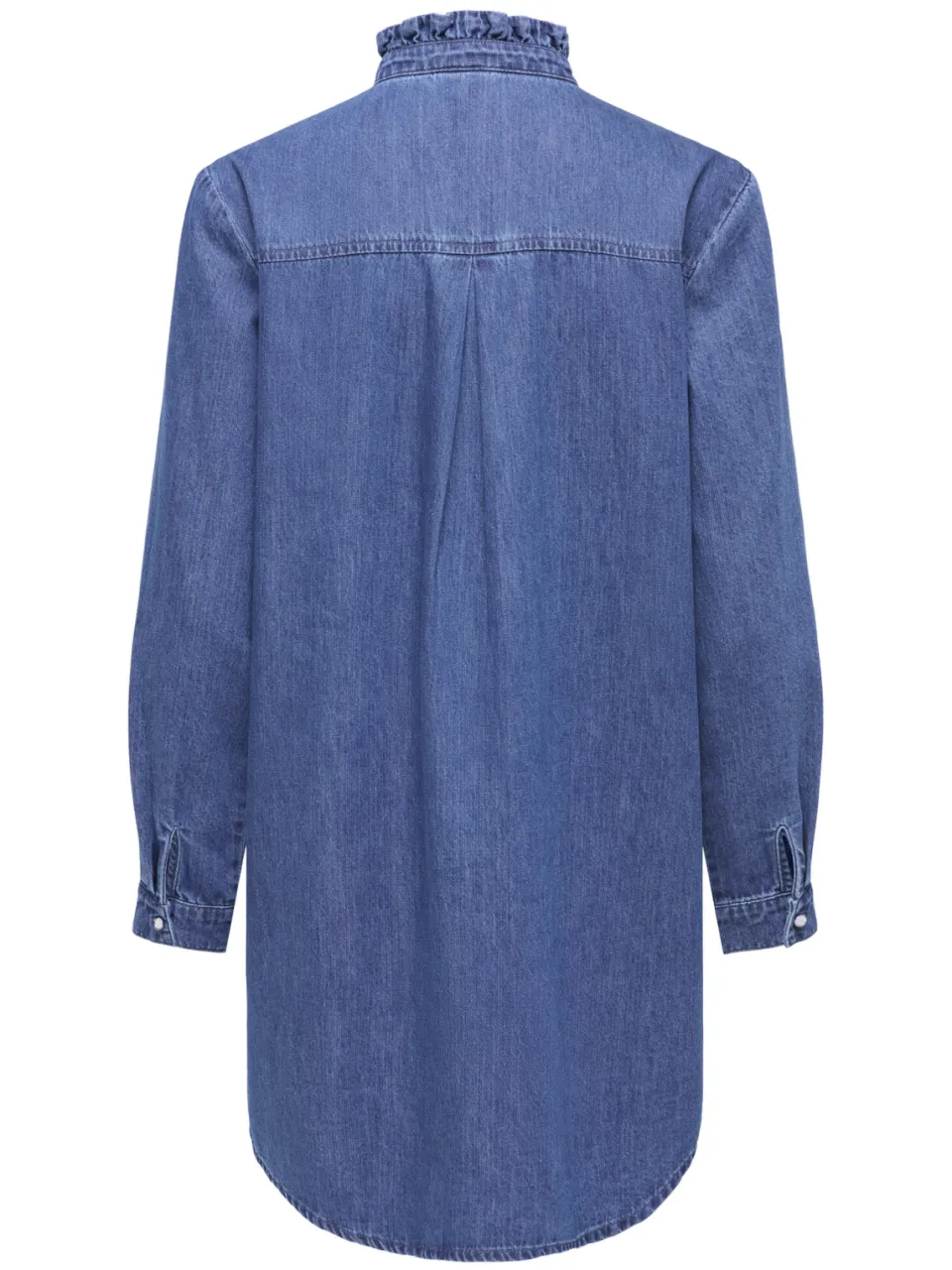 Only spijkerjurk met patches - blauw, foto 3