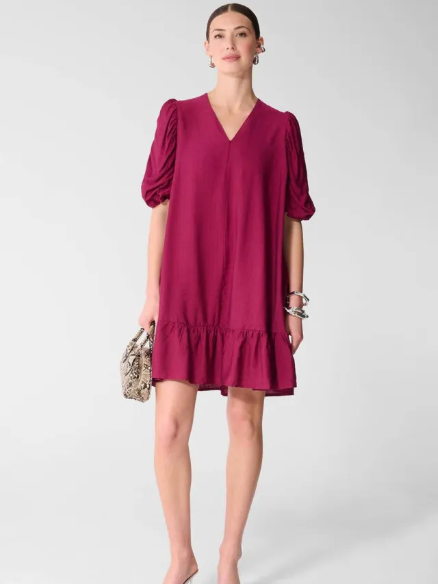 Shoeby korte zomerjurk - roze