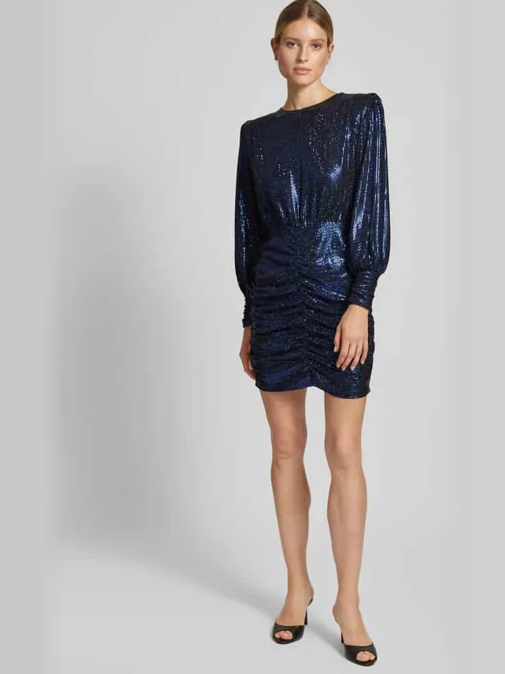 Mini-jurk met pailletten - Constantly K x P&C* donkerblauw, foto 5