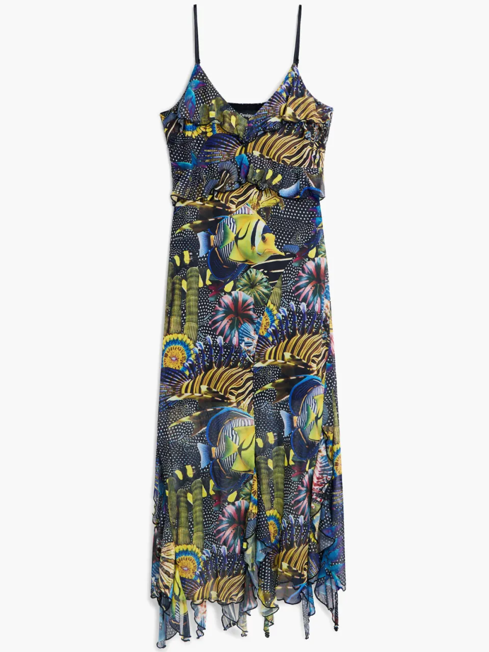 Desigual midi jurk multi, foto 2