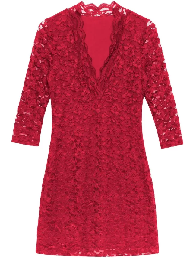 Vero Moda Jurk VMDEA Korte jurk rio red 1
