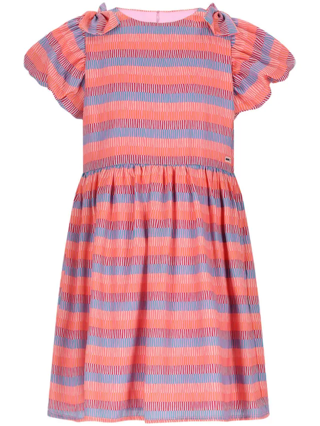 Nono Milly midi jurk roze lila, foto 2