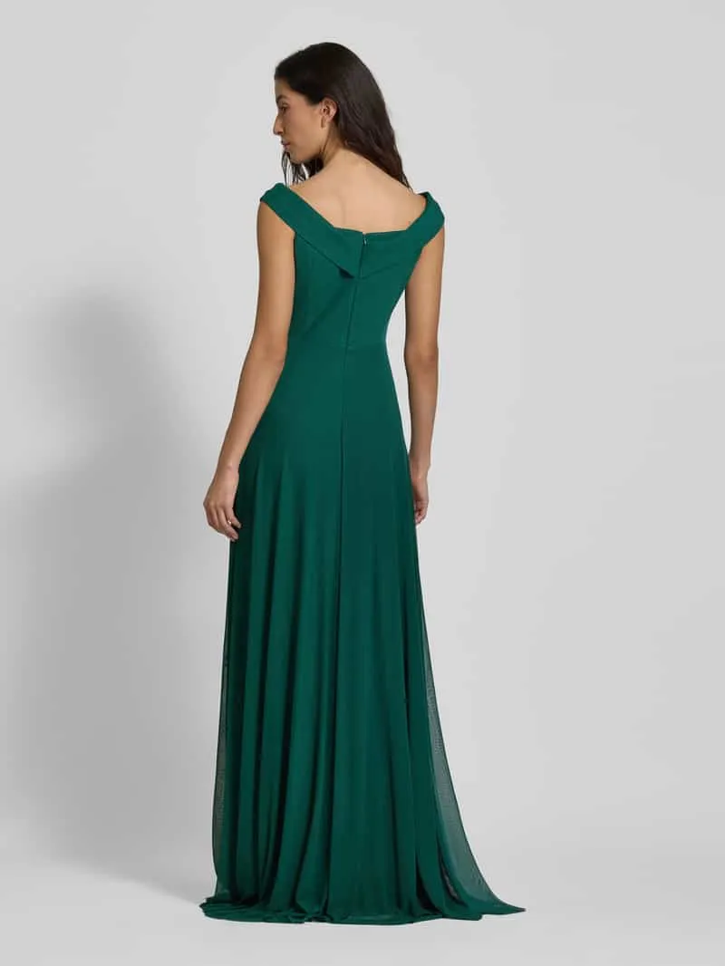 TROYDEN COLLECTION Avondjurk in laagjeslook smaragdgroen, foto 3