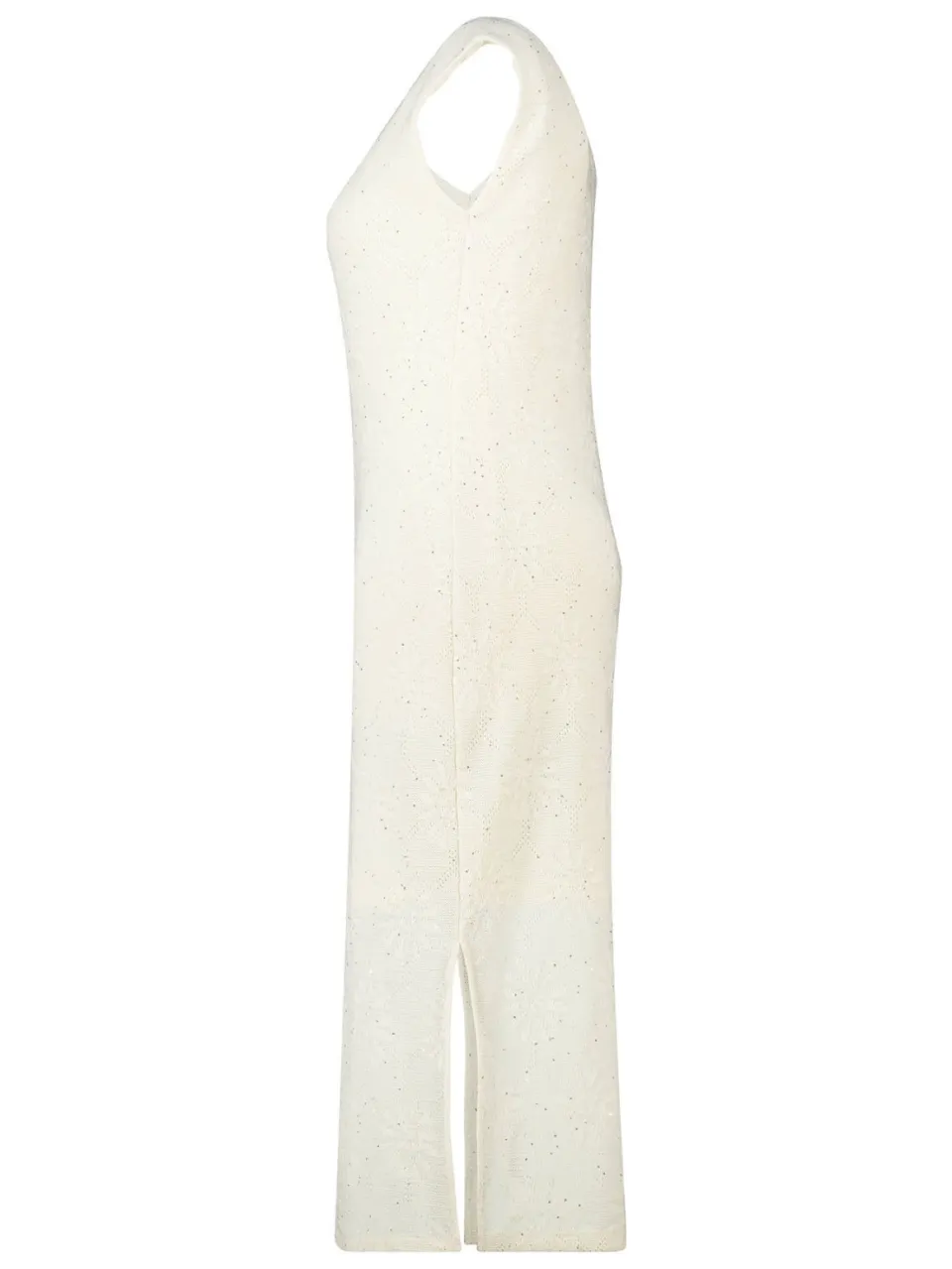 MS Mode gebloemde midi jurk met pailletten Plus Size - ecru, foto 3