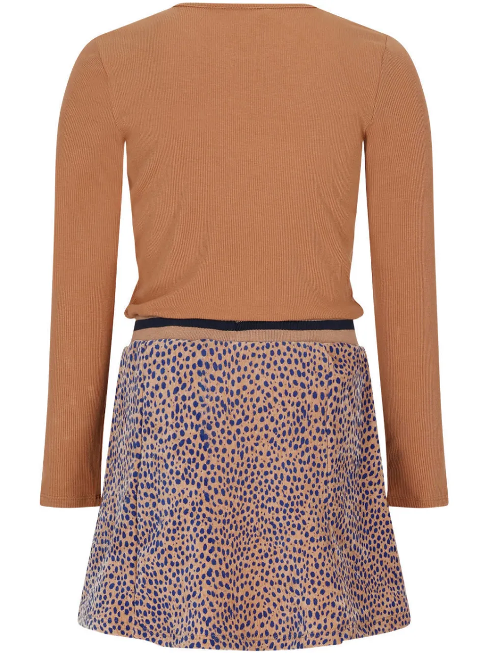 Nono Moss midi jurk blauw, foto 3
