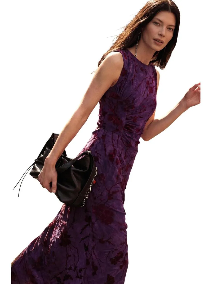 Desigual Alina midi jurk paars CEREZA(3028)