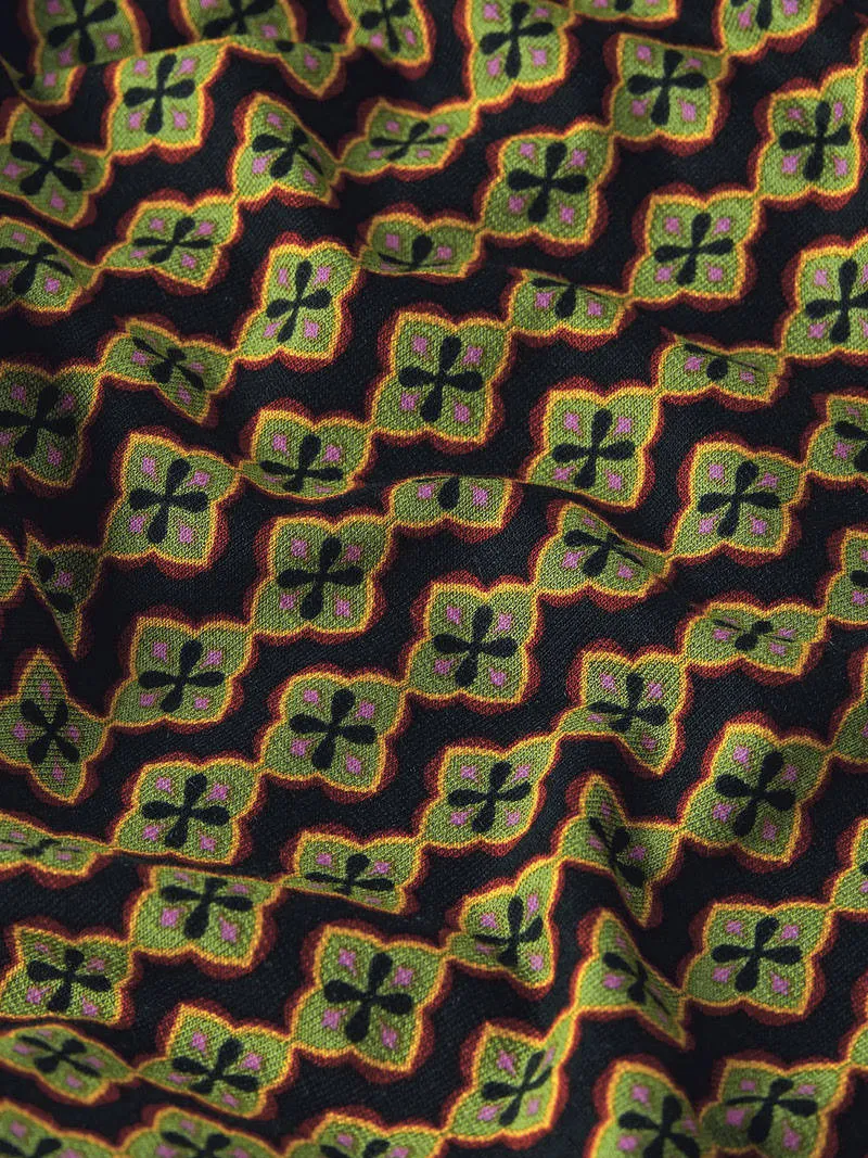 King Louie midi jurk met print - zwart, foto 5