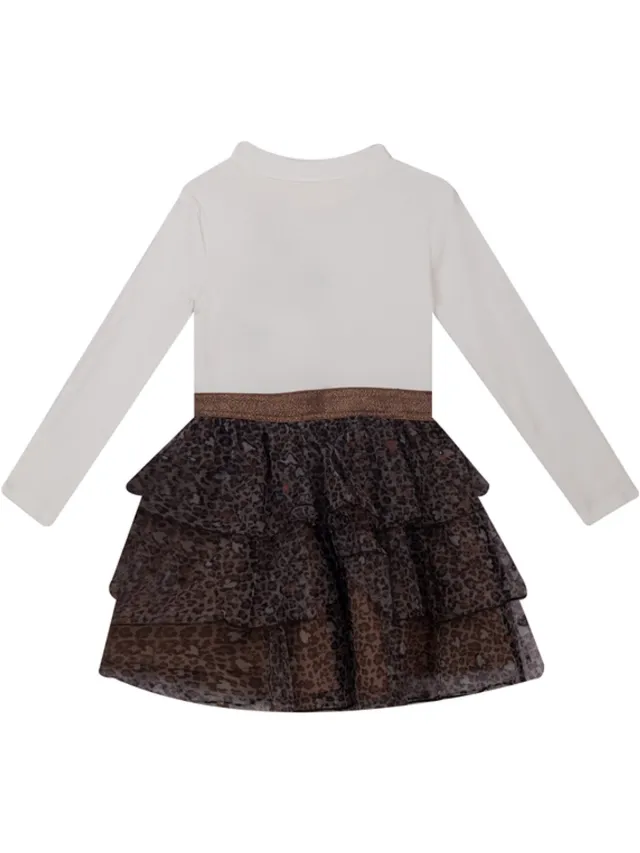 Someone AIDA-SG-52-E Meisjes Jurk - ECRU
