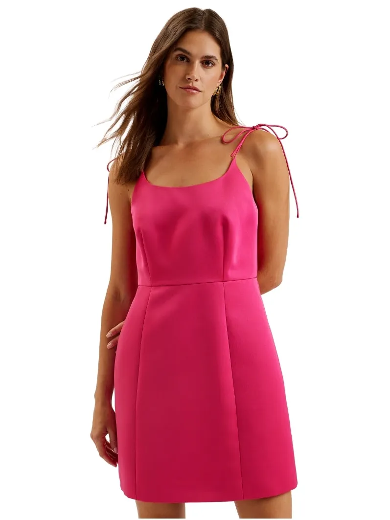 Ted Baker Kavala Mini-jurk Met Strikbandjes In De Taille, Fuchsia