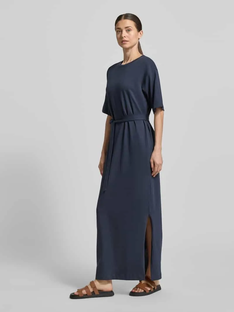 Selected maxijurk donkerblauw, foto 3