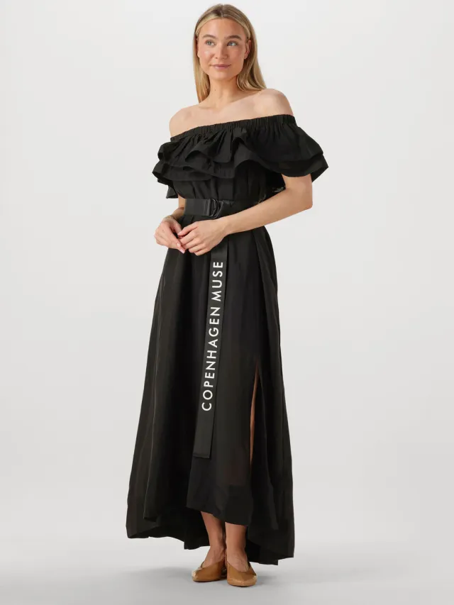 COPENHAGEN MUSE Dames Jurken Molly Dress - Zwart