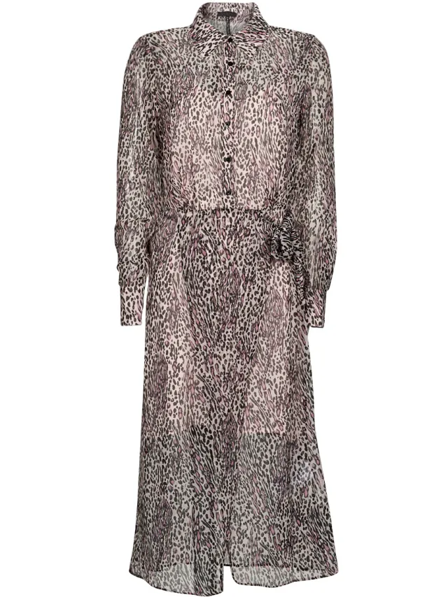 Guess Lange Jurk Guess LAMA DRESS Multicolour