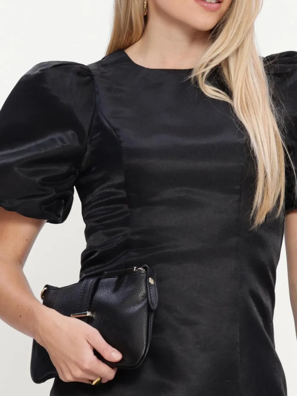 Y.A.S. YAS Dames Jurken Yaselina Wave 2/4 Dress - Zwart, foto 4