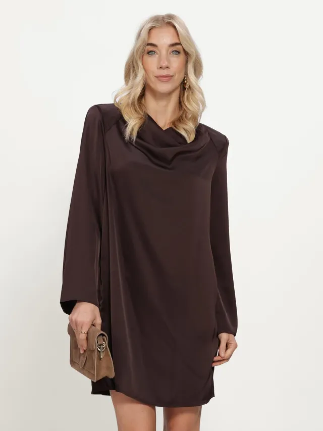 INWEAR Dames Jurken Oliveiw Short Dress - Bruin
