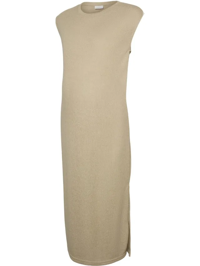 Mamalicious MLSABINE SL JRS MIDI DRESS - Dames - Mini jurken Island Fossil