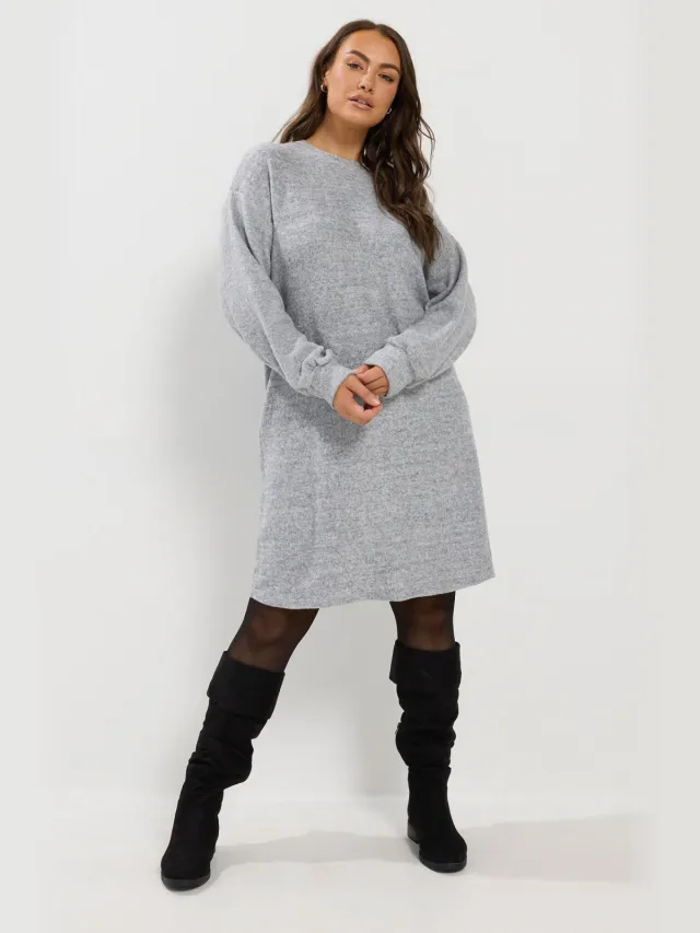 Yours Grijze Zachte Truijurk Grey