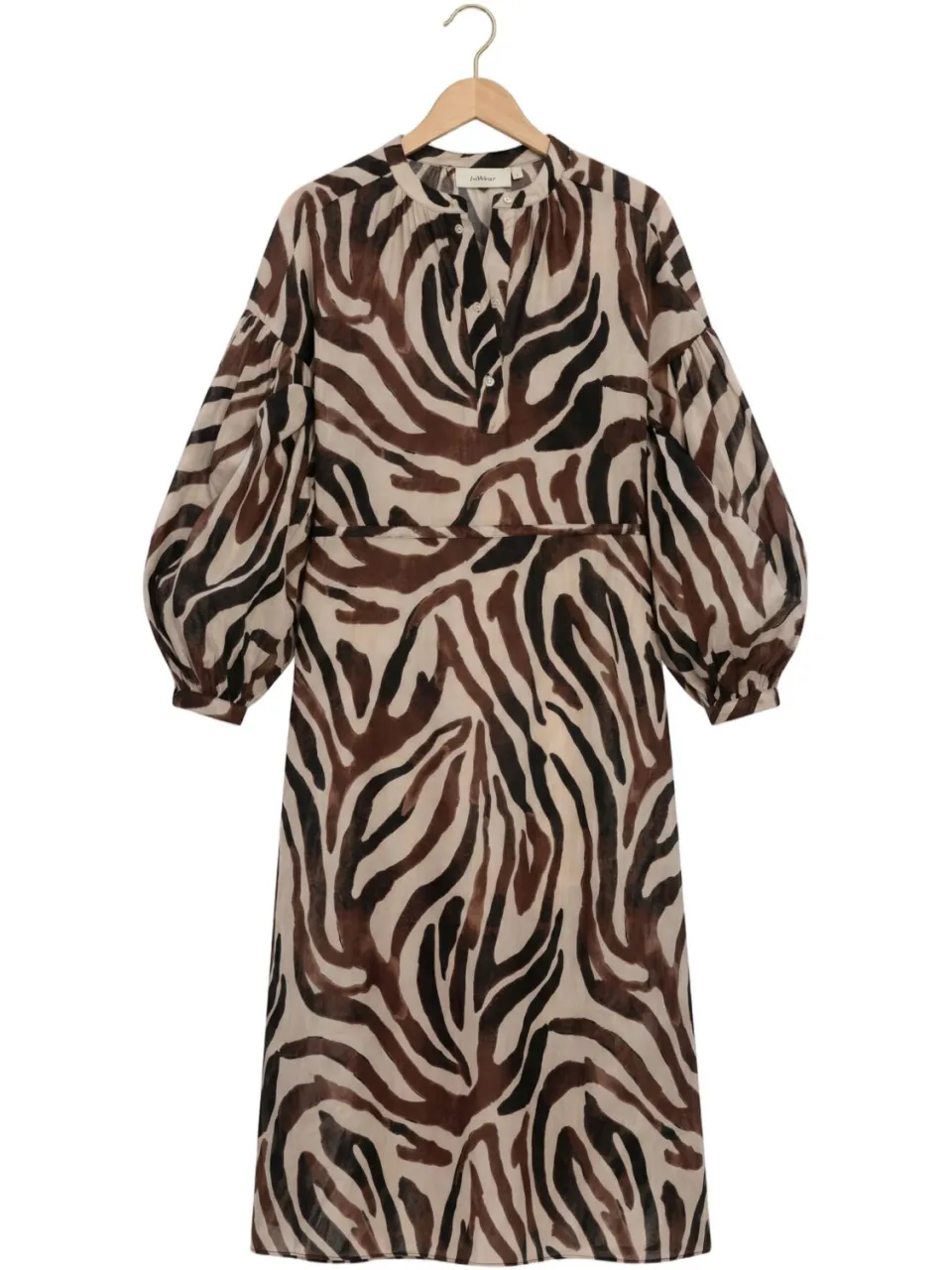 INWEAR Dames Jurken Rosalieiw Drawstring Dress - Beige, foto 2