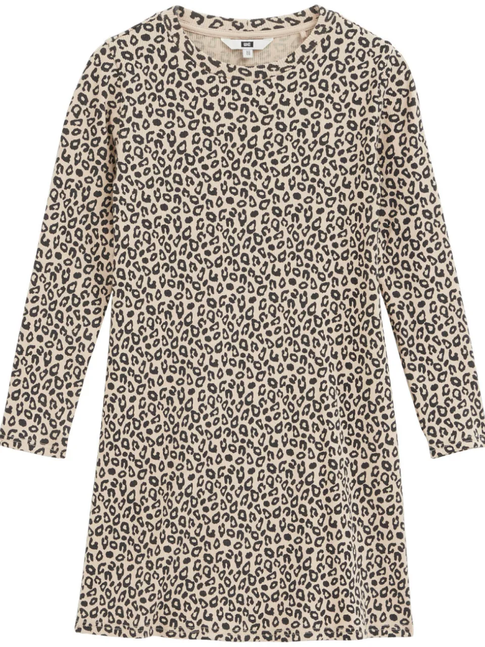 WE Fashion midi jurk beige, foto 2