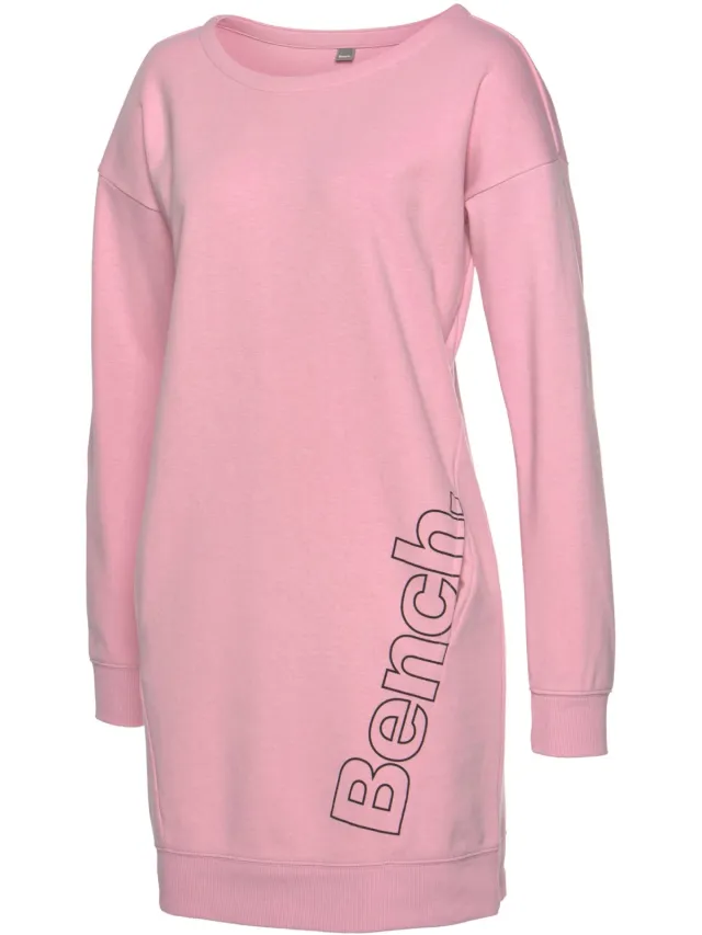 Sweatjurk roze/zwart