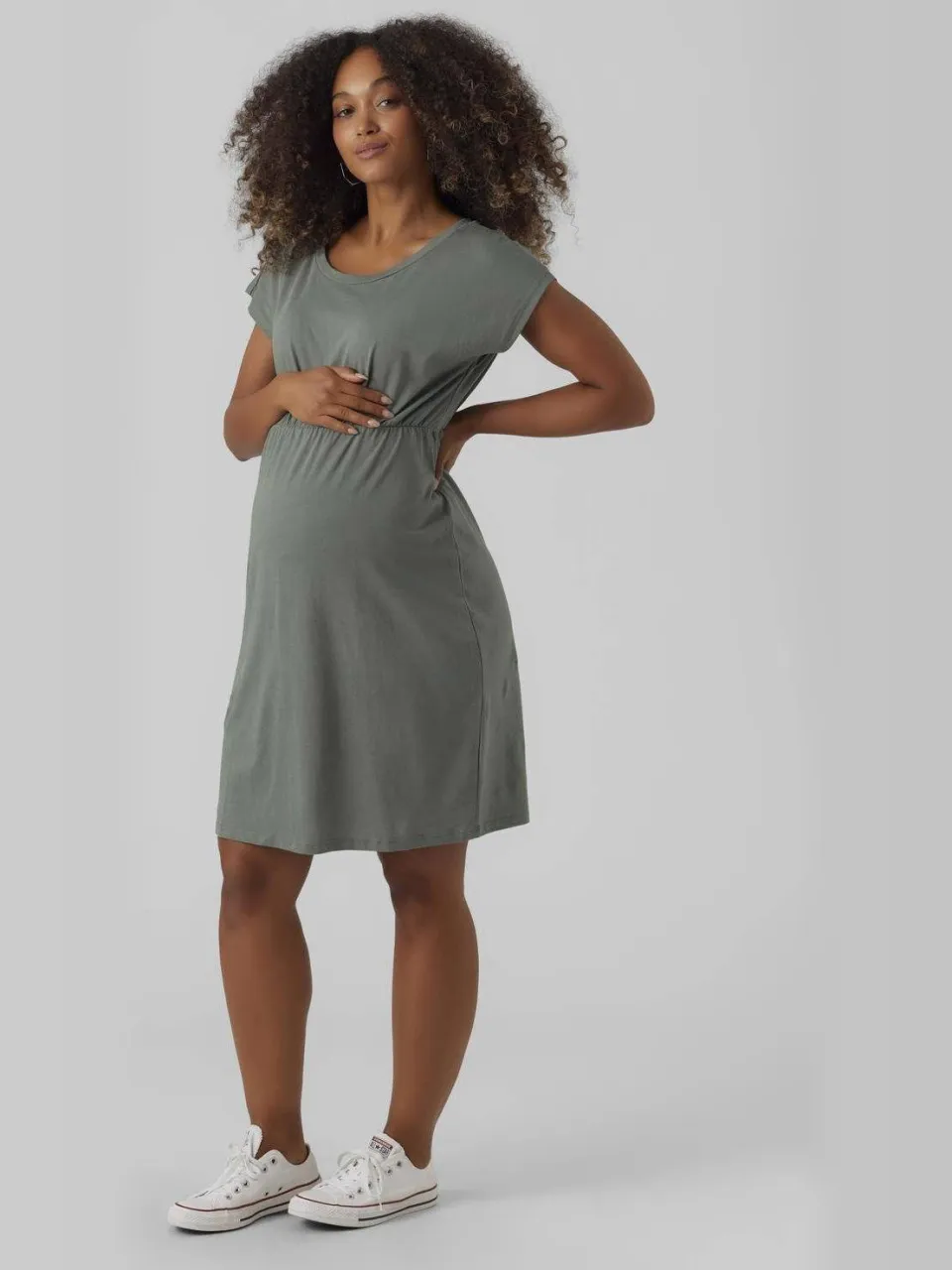 Vero Moda Maternity VMMLUNA zwangerschapsjurk zwart, foto 3