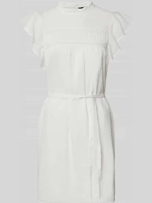 Vero Moda Vrijetijdsjurk van puur katoen model 'TRINE' wit, foto 2