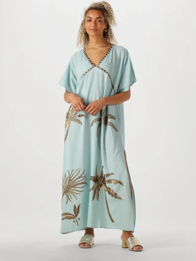 Wild Annie Dames - Jurk - Lichtblauw