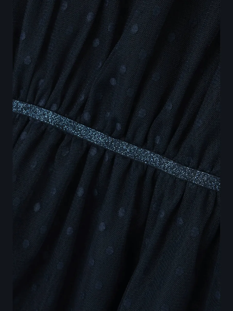 NAME IT semi-transparante jurk donkerblauw, foto 8