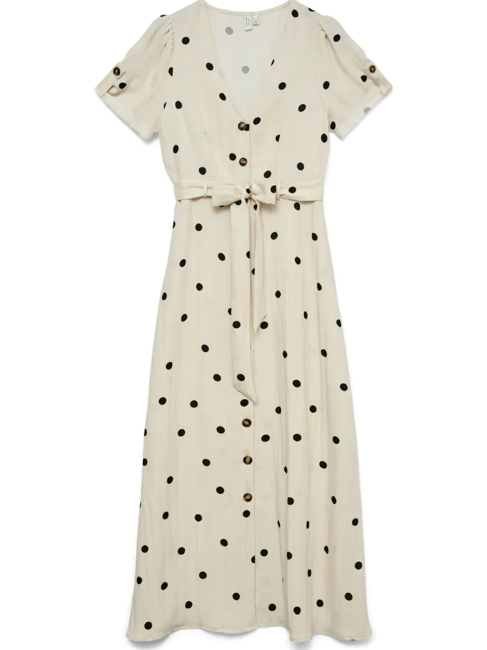 Vero Moda blousejurk met stippen ecru, foto 2