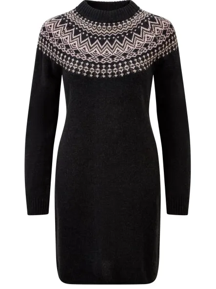 Sherpa Women's Pamu Dress - Jurk, zwart
