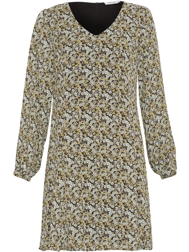 Moss Copenhagen Damesjurk Moss Copenhagen Jamela Rikkelie Geel