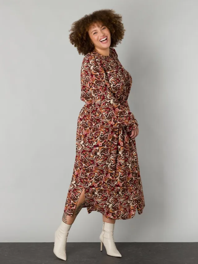 Yesta Sage One pieces - Brick/Multi-Colour - maat 2(50)