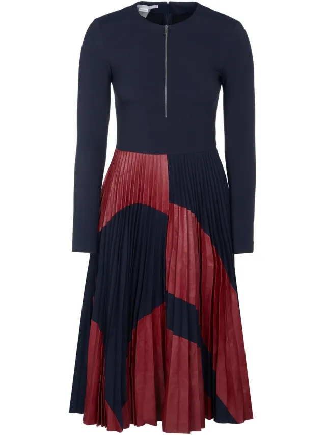 Stella Mc Cartney Midi-jurken Stella Mc Cartney Blauw