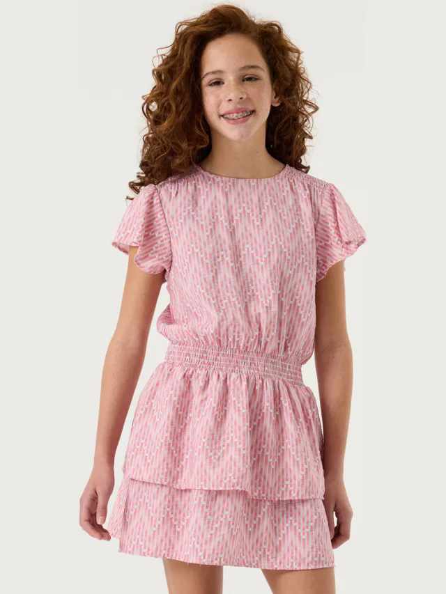 Garcia Jurk met print Roze