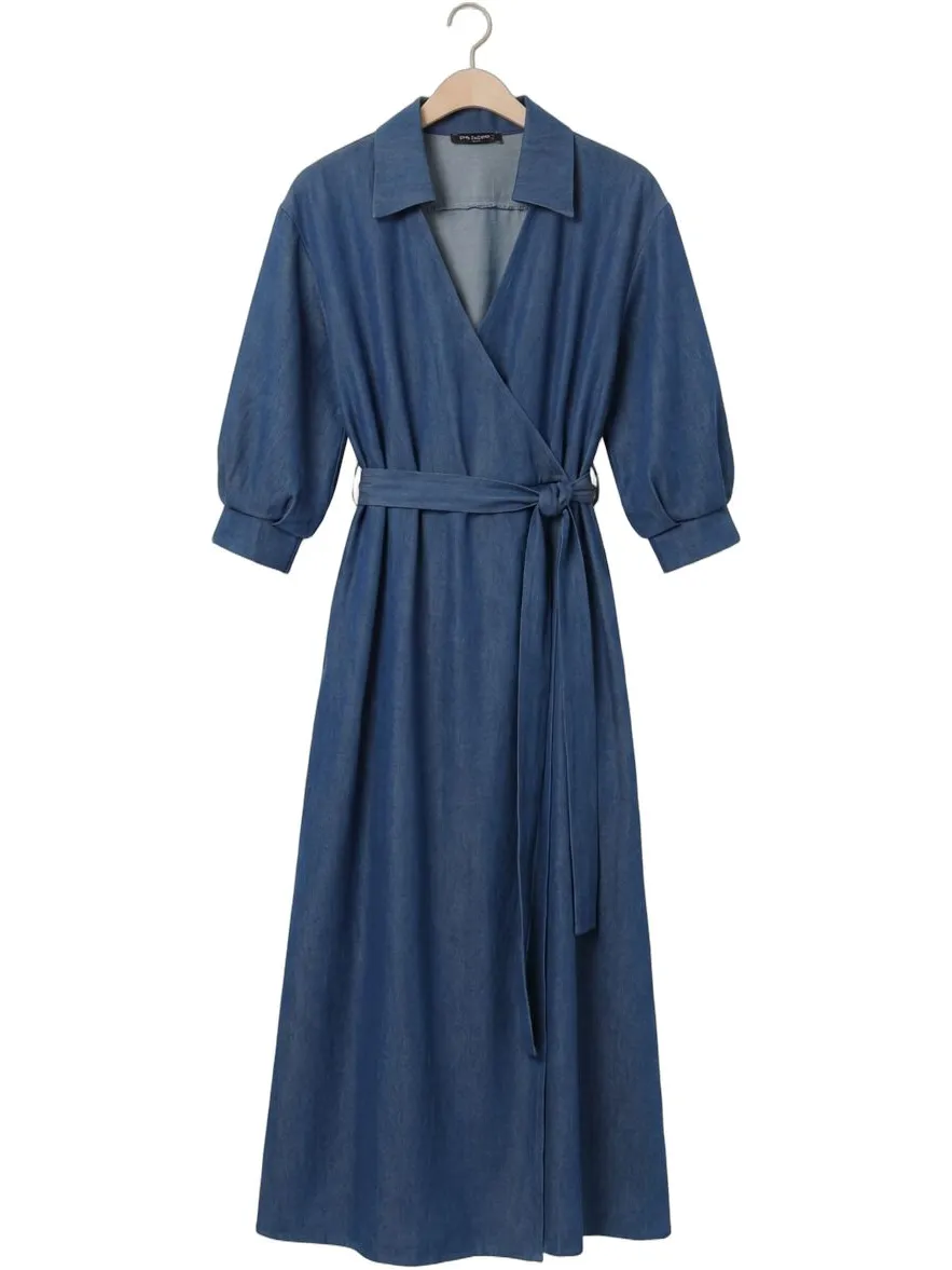 ANA ALCAZAR Dames Jurken 041765-3798 - Blauw, foto 2