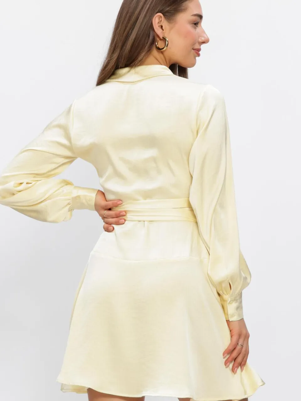 Notre-V Dames Jurken Nv-hantie - Butter Yellow, foto 3