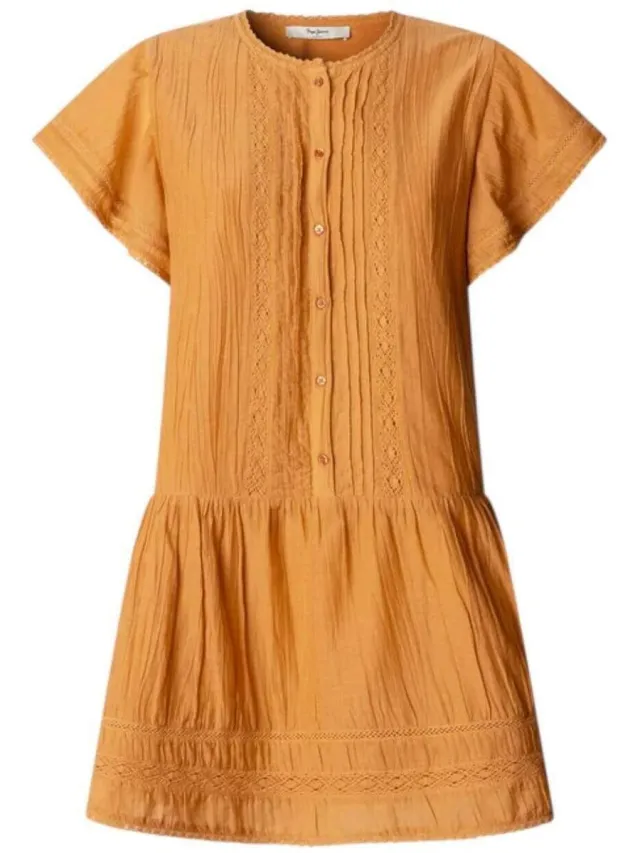Pepe Jeans Jurk Pepe jeans PL9537785 864 Oranje