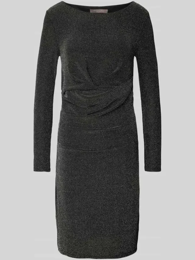 Christian Berg Woman Selection Knielange jurk met glittereffect zilver, foto 2