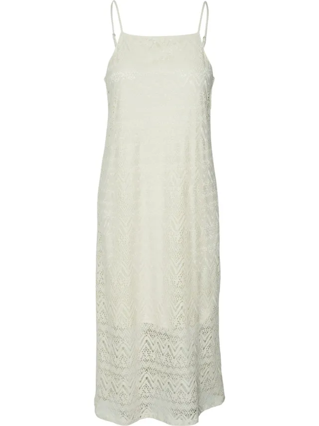 Vero Moda VMMAYA SINGLET CALF DRESS JRS SPE - Dames - Maxi jurken Birch