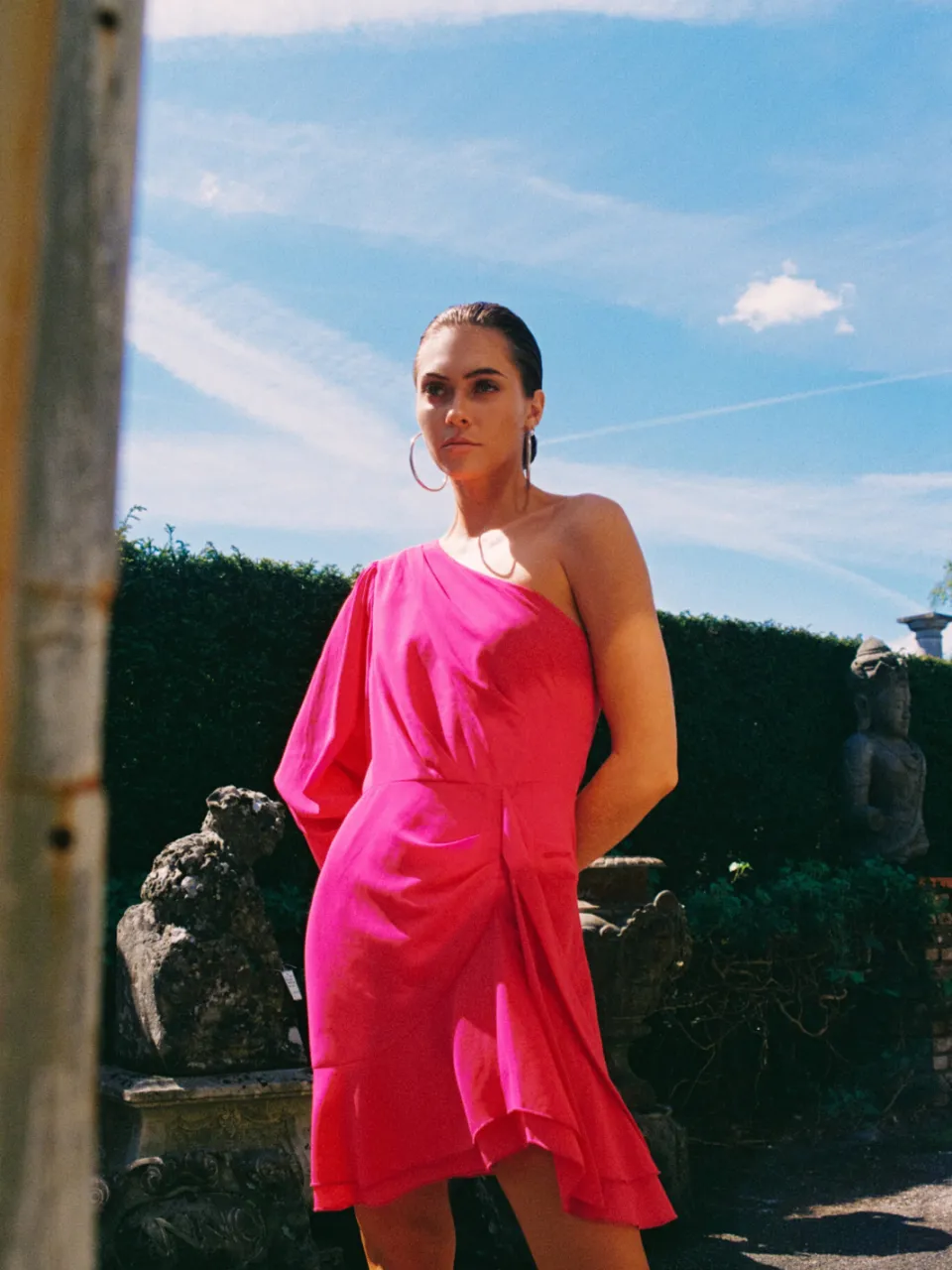 Refined Department korte jurk roze, foto 6