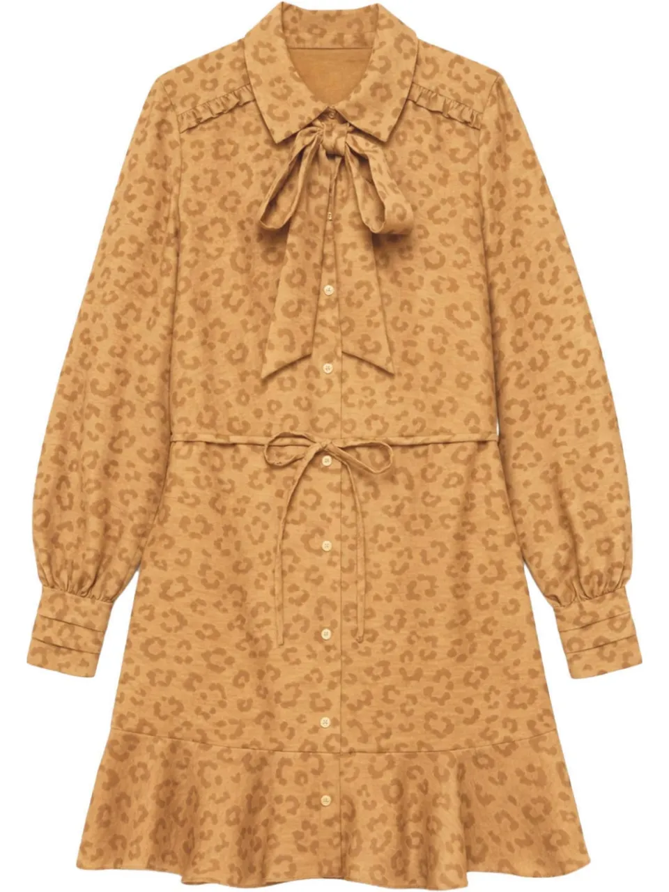 Nikkie blousejurk camel, foto 2