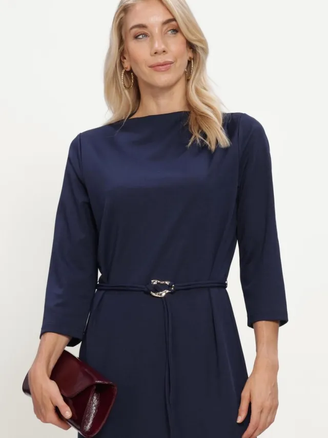 Freebird Devoted Dames - Jurk - Donkerblauw