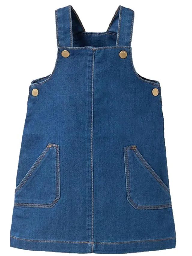 Zippy 3107399801 Mouwloze Jurk Blauw 12-18 Months Meisje Blue