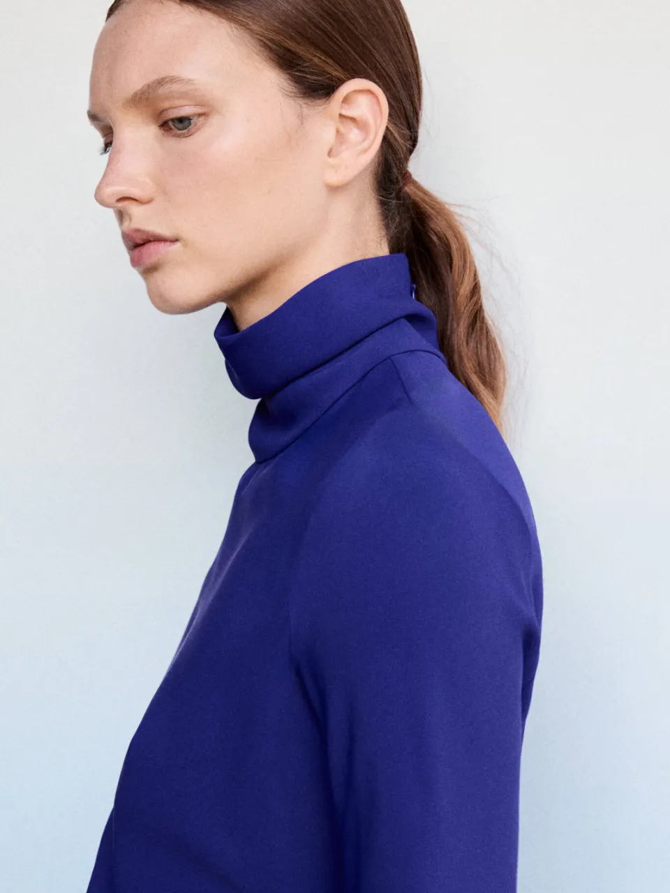 Mango midi jurk - blauw, foto 7